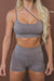 FADED EVE CROP- CLAY - TAHIRA Official - Womens Gym Gear