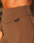 BOUJEE BASIC NON SCRUNCH GYM SHORTS- BRONZE - TAHIRA By KB - Womens Gym Gear
